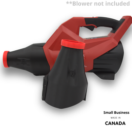 Short Nozzle – For Milwaukee 3017-20 M18 Blower – Attachment for Detailing & Snow – by MMD Studio