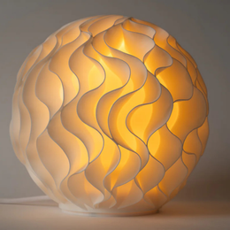 O10 Growth Sculpted Lamp Leora