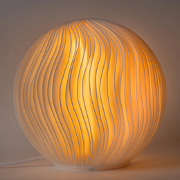 O5 Wind-Sculpted Lamp Leora