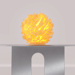 O7 Coral Sculpted Lamp  Leora